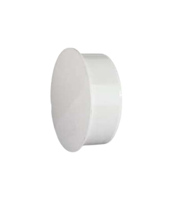 POLYPIPE SOIL SOCKET PLUG STOP END WHITE