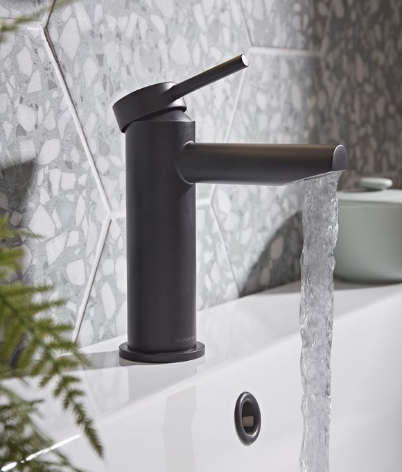 STORM-NOVA BASIN MIXER BLACK