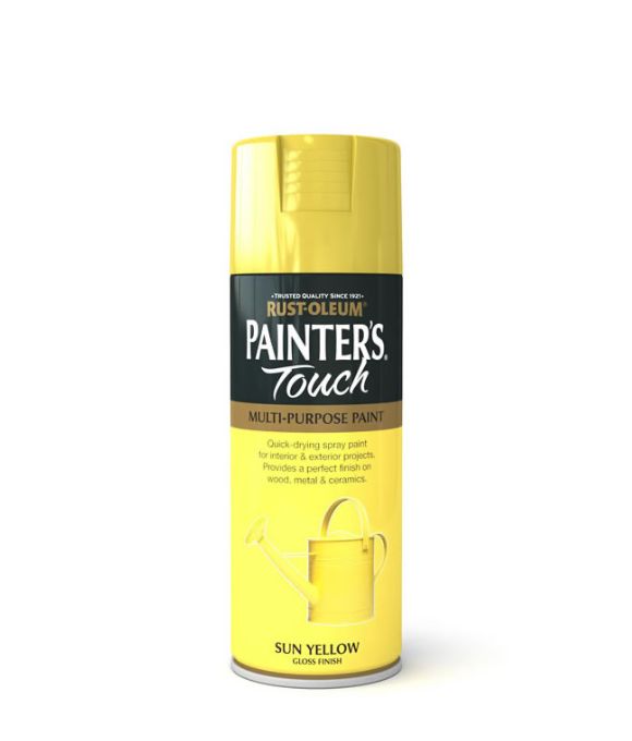 RUSTOLEUM PAINTERS TOUCH SUN YELLOW GLOSS