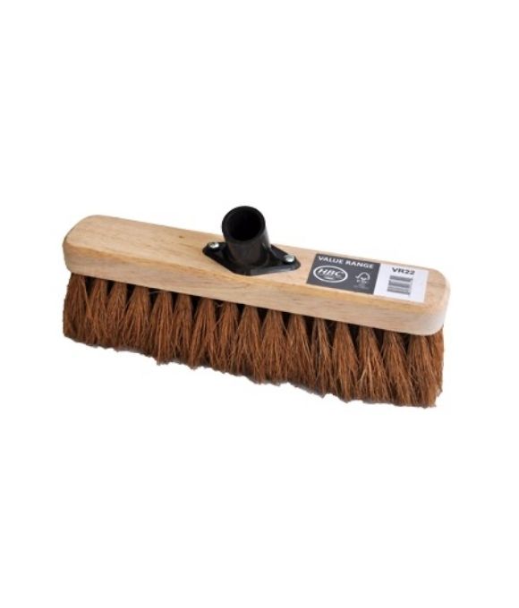 HILLIBRUSH SWEEPING BROOM WITH PLASTIC BRACKET VR22 290MM