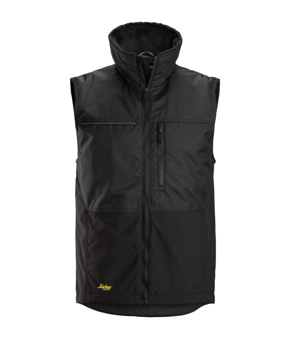 SNICKERS 4548 ALLROUND WORK WINTER VEST BLACK