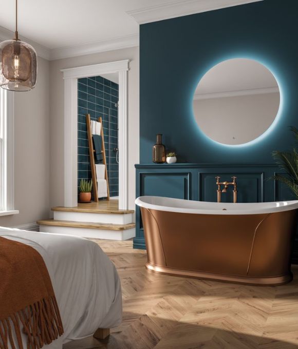 THEME LED ROUND MIRROR