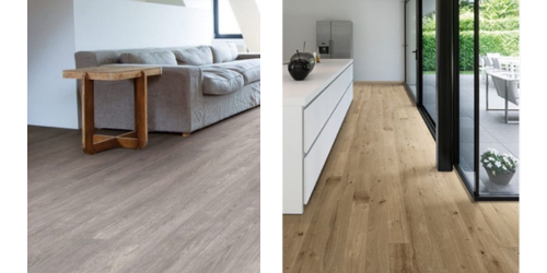 Balterio Supreme Hyrdro Quartz Grey // Balterio Supreme Hyrdro Farmhouse Oak