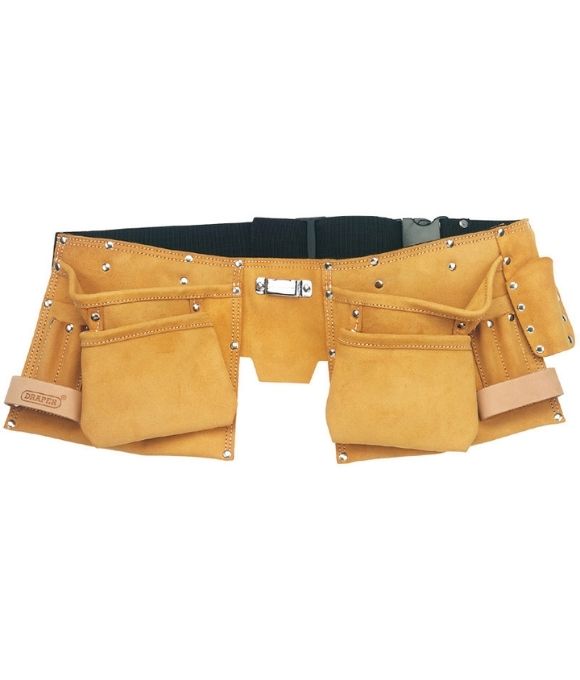 DOUBLE LEATHER TOOL BELT 