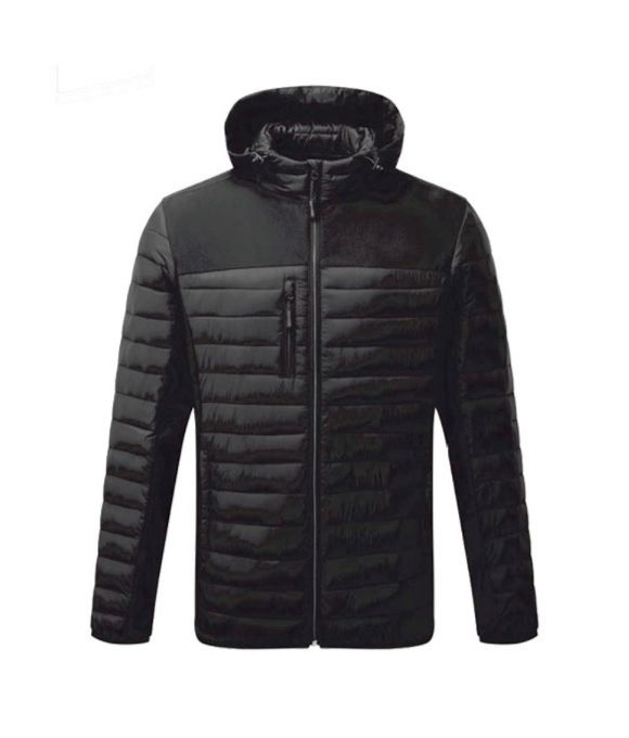 TUFFSTUFF HATTON PANELLED JACKET BLACK