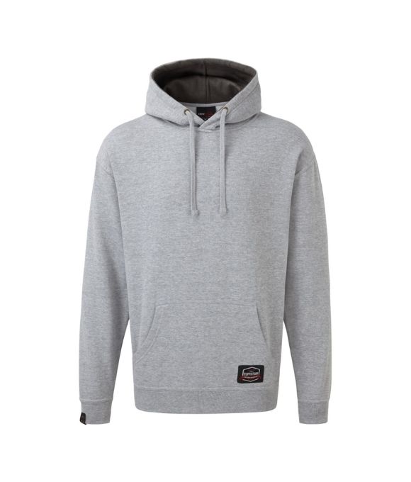 TUFFSTUFF 711 HENDON HOODIE GREY MARL