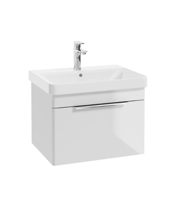 VAGAR WALL HUNG UNIT MATT GLOSS WHITE