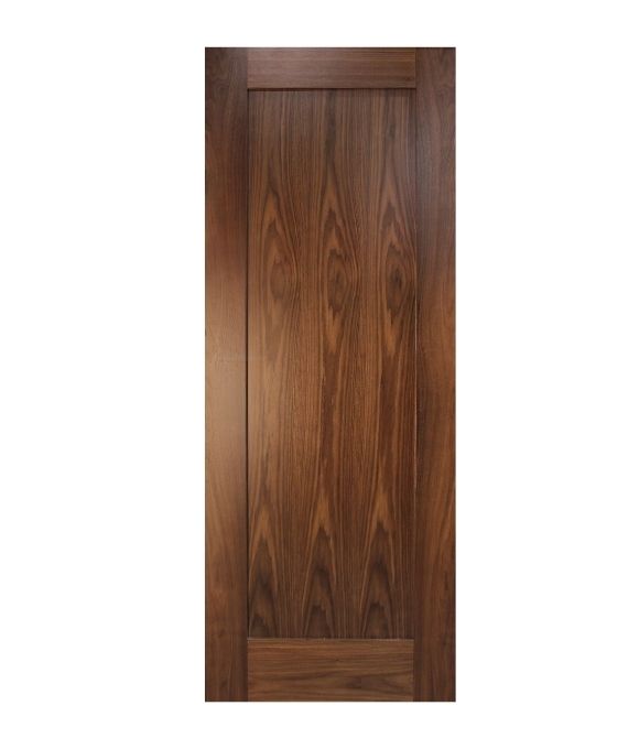 PRE-FINISHED WALNUT HAMPTON 1 PANEL SHAKER 44MM