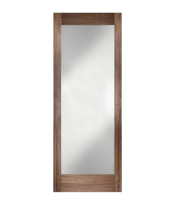 WALNUT PORTO GLAZED PANEL 35MM