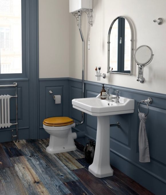 WESTBURY SQUARE BASIN & FULL PEDESTAL