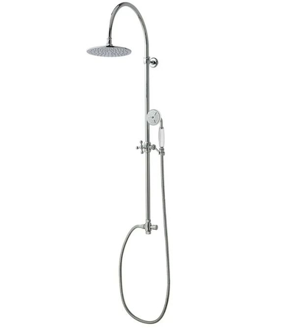 WESTMINSTER RIGID RISER WITH SHOWER HEAD & HANDSET 