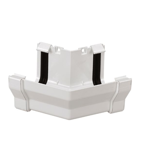 OSMA GUTTER STORMLINE EXT ANGLE 45 WHITE