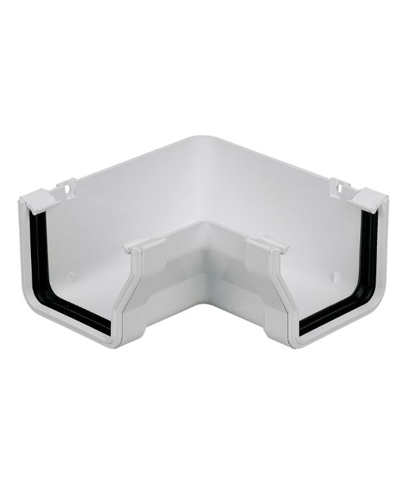 OSMA GUTTER STORMLINE INT ANGLE 90 WHITE