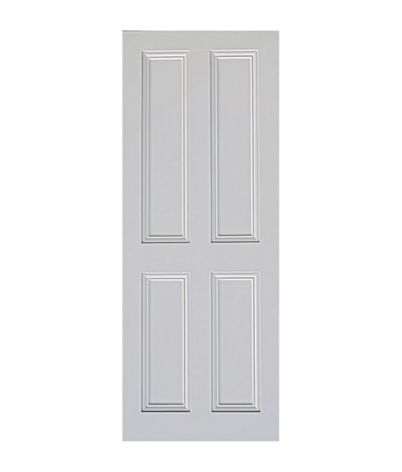 WHITE PRIMED ARDMORE 4 PANEL 44MM