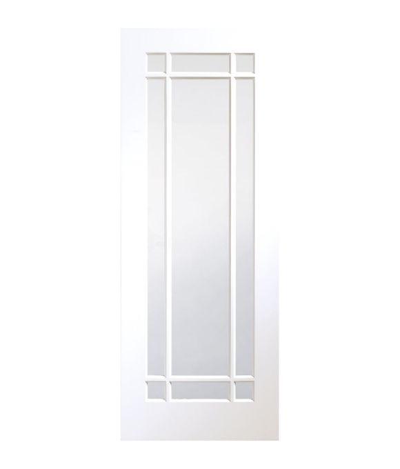 WHITE PRIMED CHESHIRE W/ CLEAR GLASS 42MM