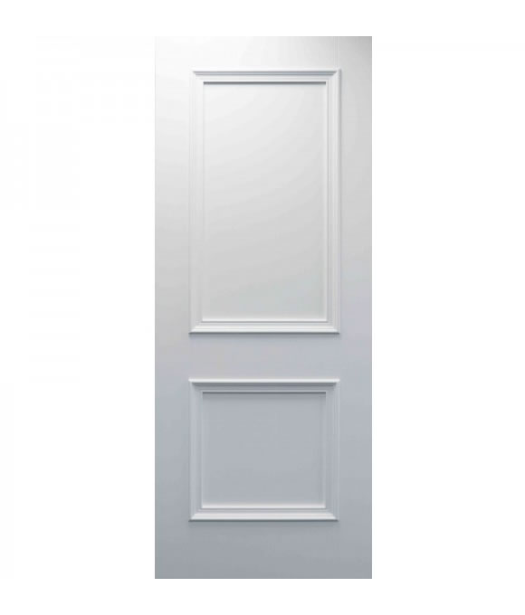 WHITE PRIMED BALMORAL 2 PANEL 40MM