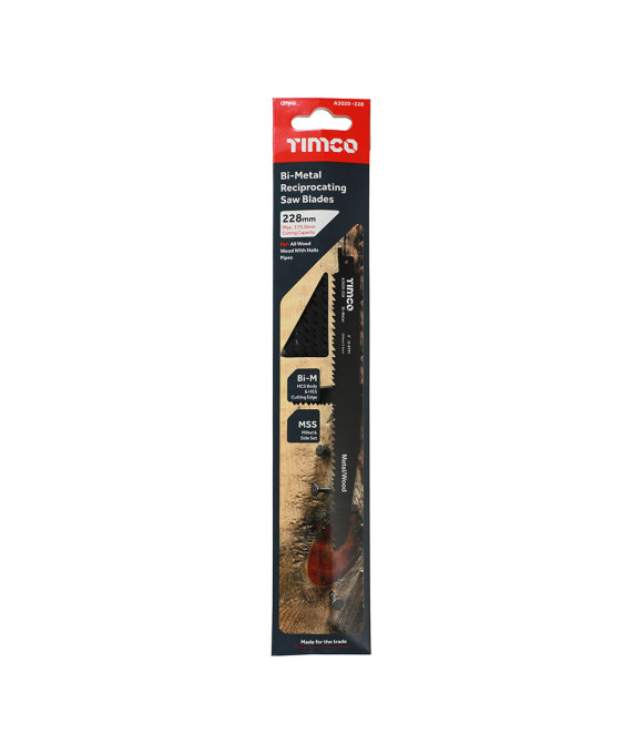 TIMCO RECIPROCATING SAW BLADE BI METAL S1110VF