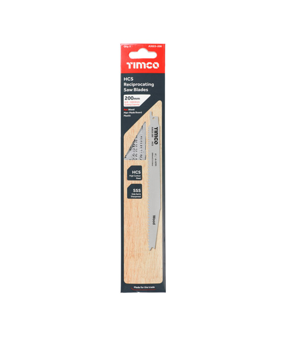 TIMCO RECIPROCATING SAW BLADE WOOD S2345X 