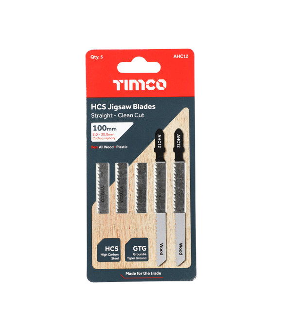 ADDAX JIGSAW BLADE WOOD CUTTING T101B