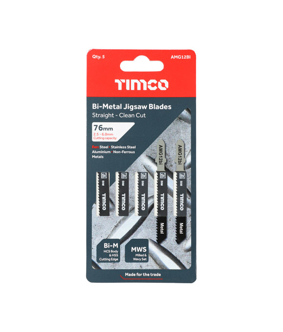 ADDAX JIGSAW BLADE BI METAL TII8BF