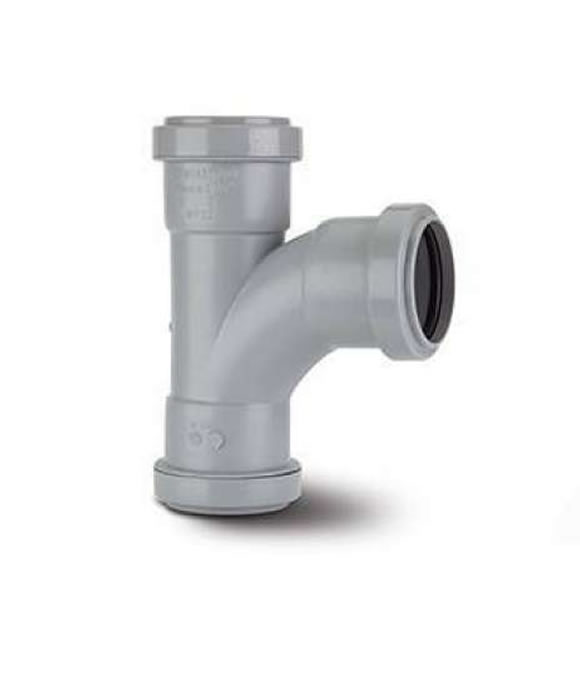 BARTOL WASTE EQUAL TEE GREY 40MM 