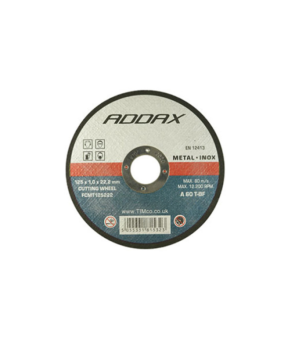 ADDAX METAL CUTTING DISC 230 X 22.2 X 1.9MM 