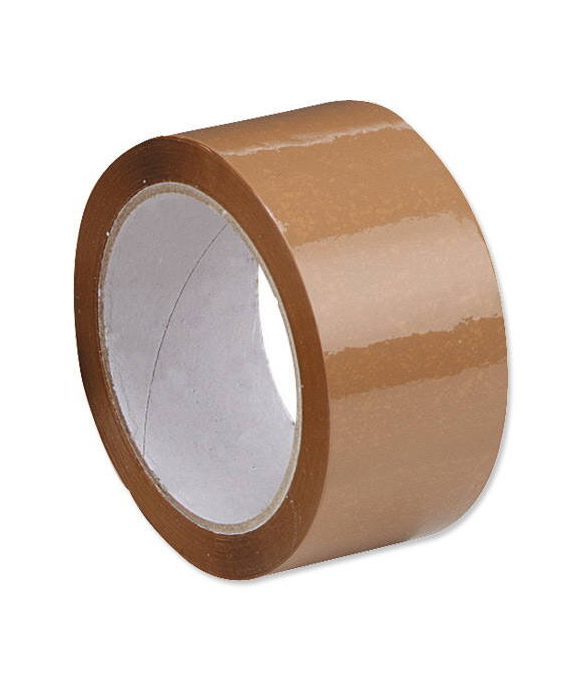 BROWN PARCEL TAPE 50MM 66MT