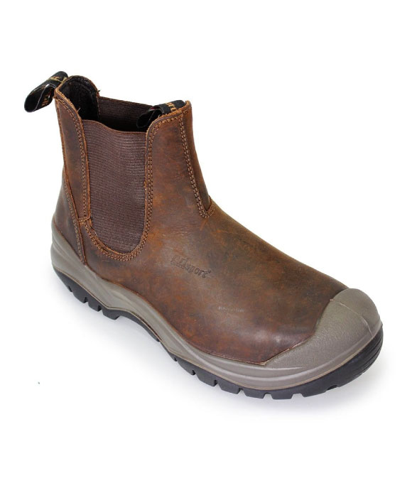 GRI SPORT CHUKKA SAFETY BOOT BROWN 