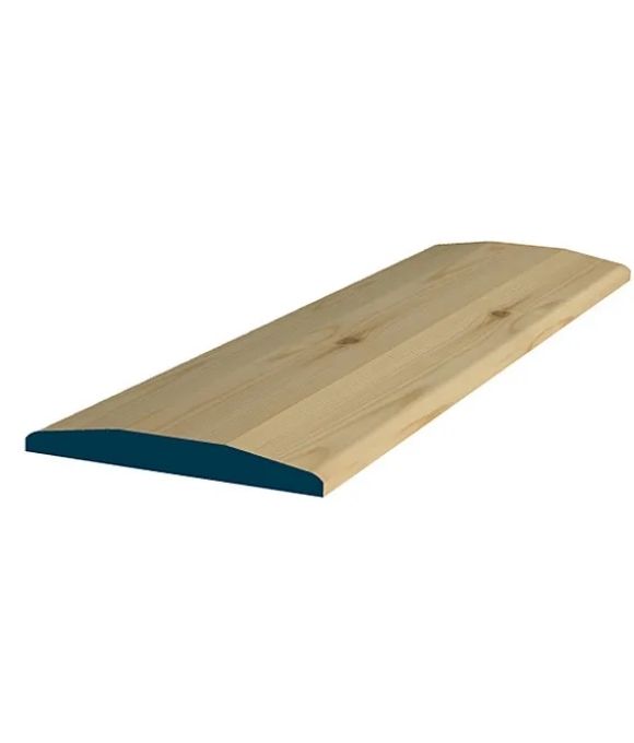 REDWOOD DOOR SADDLE BEVELLED 144 X 19MM 