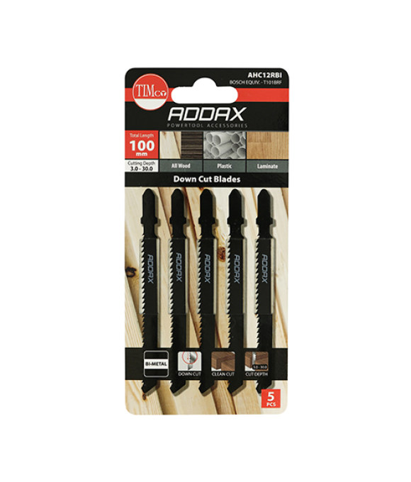 ADDAX JIGSAW BLADE BI METAL T101BRF 
