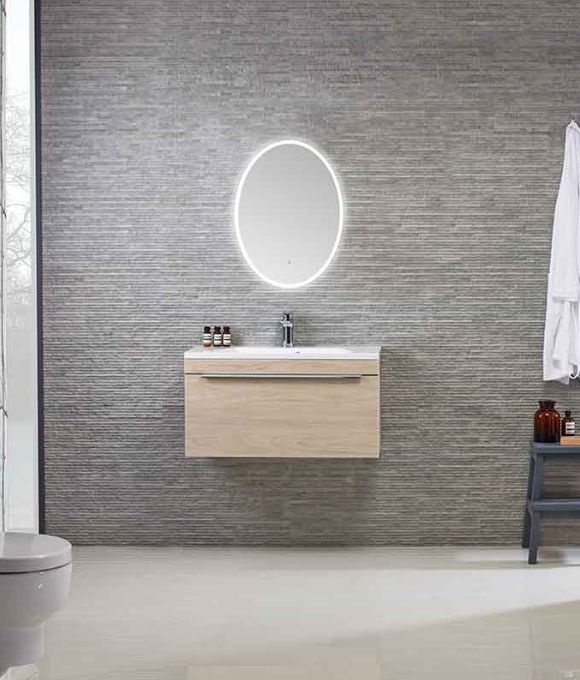 EMINENCE OVAL ILLUMINATED MIRROR