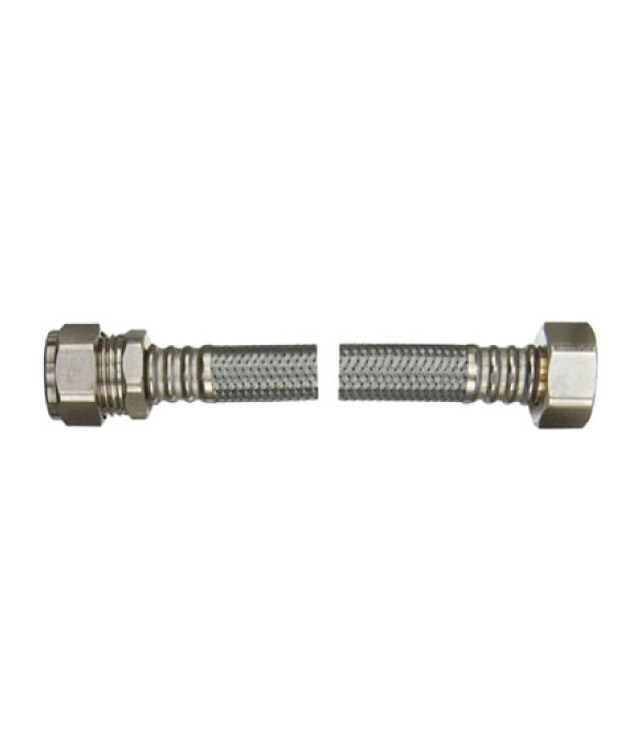 FLEXIBLE TAP CONNECTOR HOSE 22MM X ¾” X 300MM 