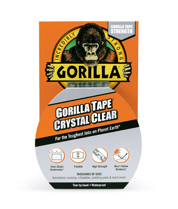 GORILLA CRYSTAL CLEAR TAPE 8.2M 