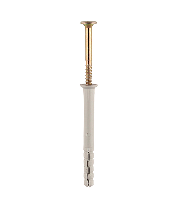 TIMCO HAMMER FIXING 8.0MM NYLON PLUG 