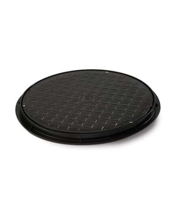 POLYPIPE MANHOLE COVER PVC ROUND UG511 450 X 450MM