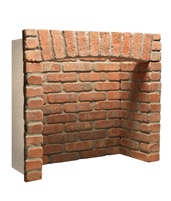 LOCKSTONE GALLERY CHAMBER RUSTIC BRICK WITH FRONT & ARCH