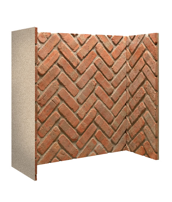 LOCKSTONE GALLERY CHAMBER RUSTIC BRICK HERRINGBONE 