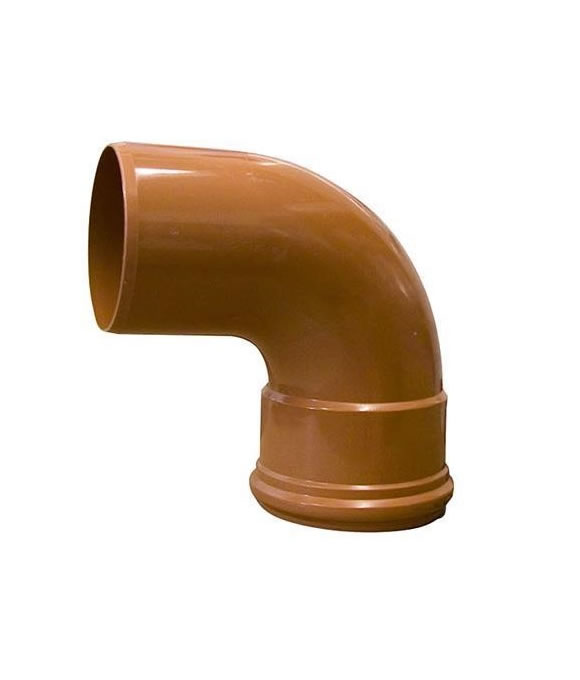 POLYPIPE SEWER BEND 90DEG S/S 110MM