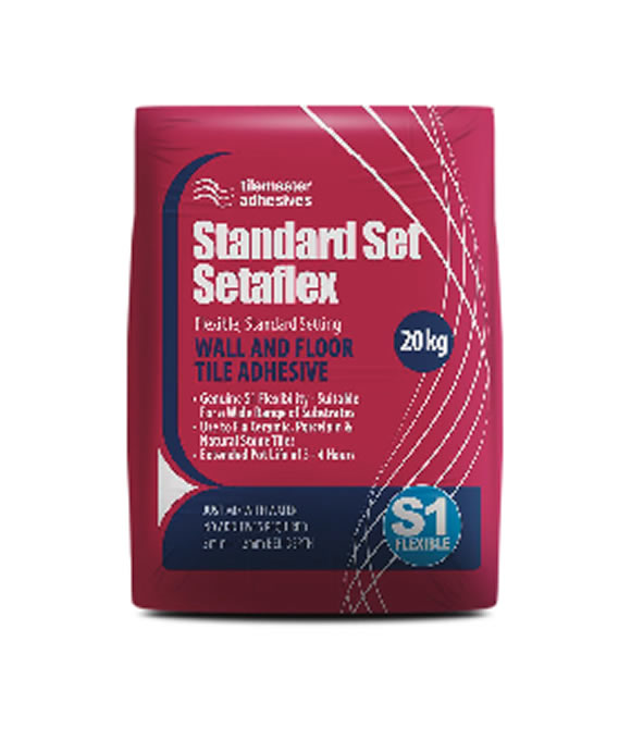 LARSEN PROFESSIONAL STANDARD SET TILE ADHESIVE WHITE 20KG