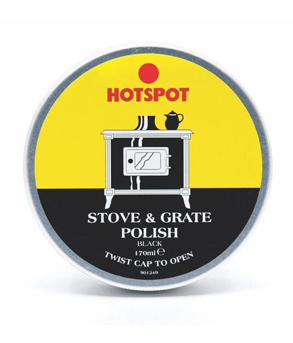 HOTSPOT STOVE & GRATE POLISH BLACK 170ML 