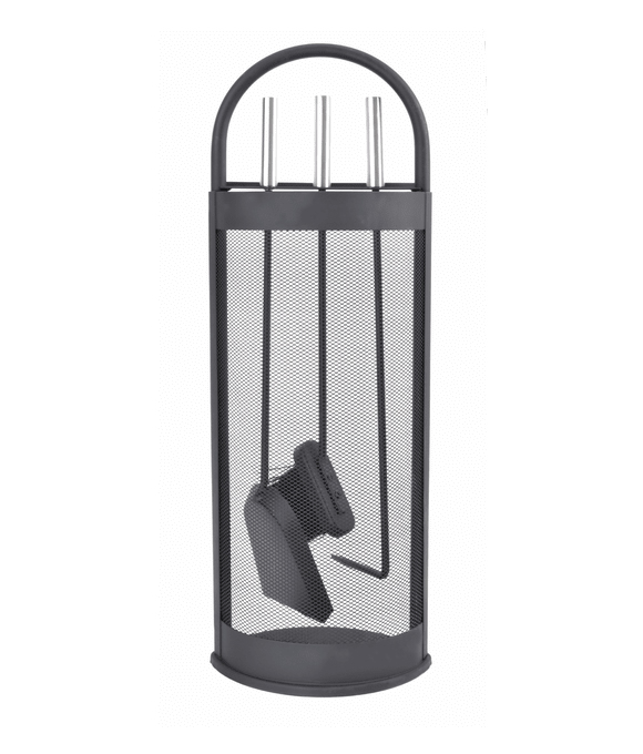 MANOR COMPANION SET STYLISH BLACK & PEWTER 4103