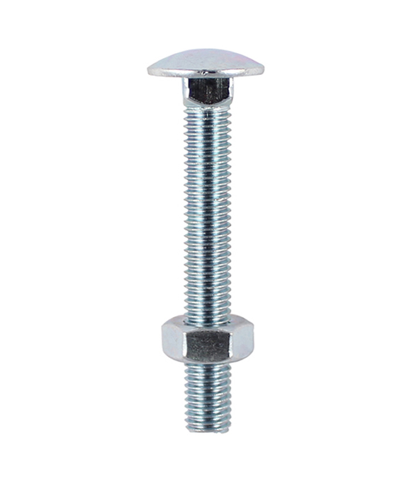 TIMCO WOOD CARRIAGE BOLT M16 ZINC 
